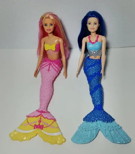 Kit 2 Bonecas Barbie Dreamtopia Sereia original Mattel - SWEETVILLE E SPARKLE MOUNTAIN.