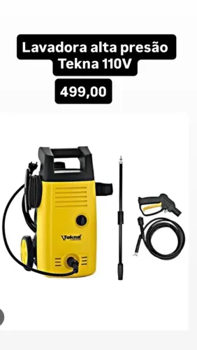 Lavadora de alta pressão 110v TEKNA