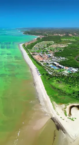 Lote sem taxa de marinha Condomínio Portal de Japaratinga beira mar - pronto construir