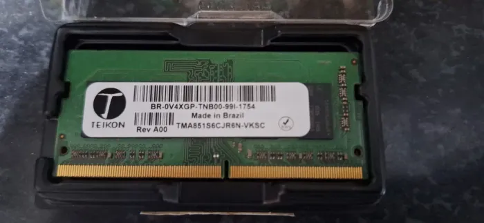 Memória ram DDR4 4GB