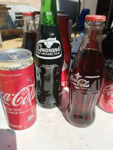 Garrafas refrigerantes para colecionador 