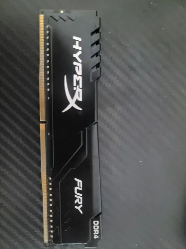Memória RAM Kingston HyperX Fury 8GB DDR4 3200MHz - Pouco Uso