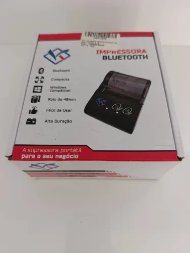 Mini Impressora Bluetooth Termica 58mm Android IOS Windows (Promoção - Últimas do Estoque)