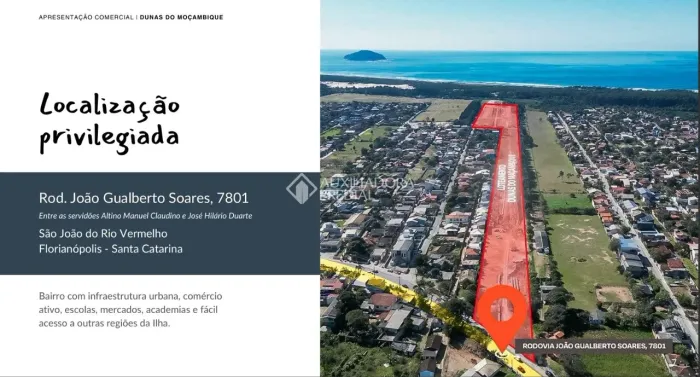 Lotes à venda no Dunas do Moçambique - Potencial Residencial e Comercial