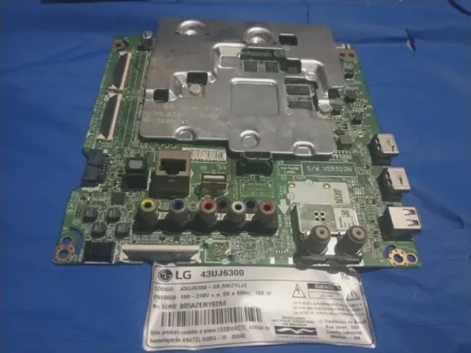 Placa Principal EAX67146203 (1.1) TV LG 43UJ6300 LEIA O ANUNCIO