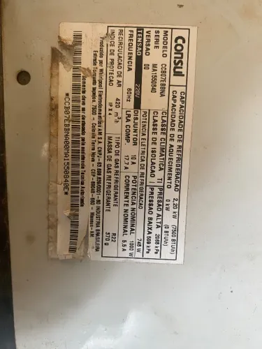 Ar-condicionado de janela 7500btus