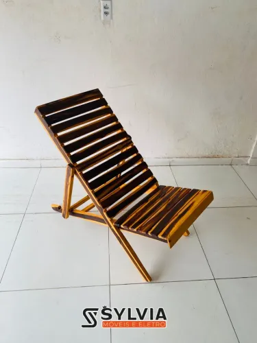 Cadeira de praia para bronze 