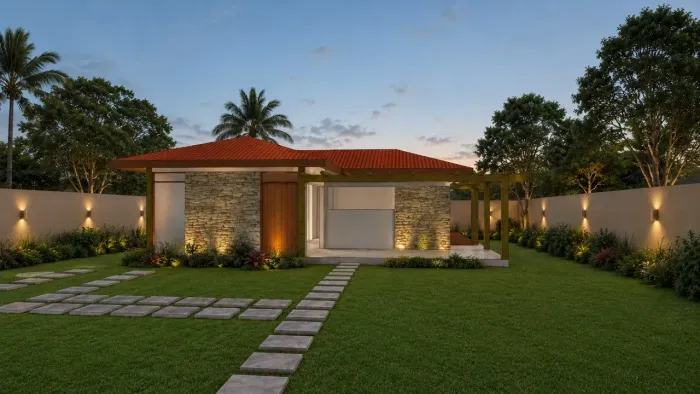 Casa em construção Condomínio Caravela Santa Maria
