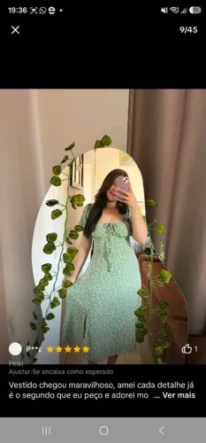 Vestido florido