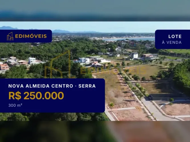 Construa seu sonho: Lote plano em Nova Almeida Centro, Serra!