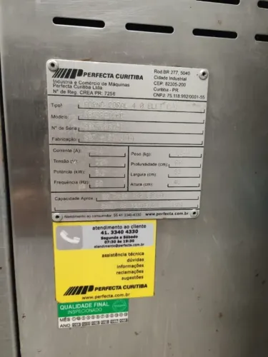 forno de convecção Perfecta