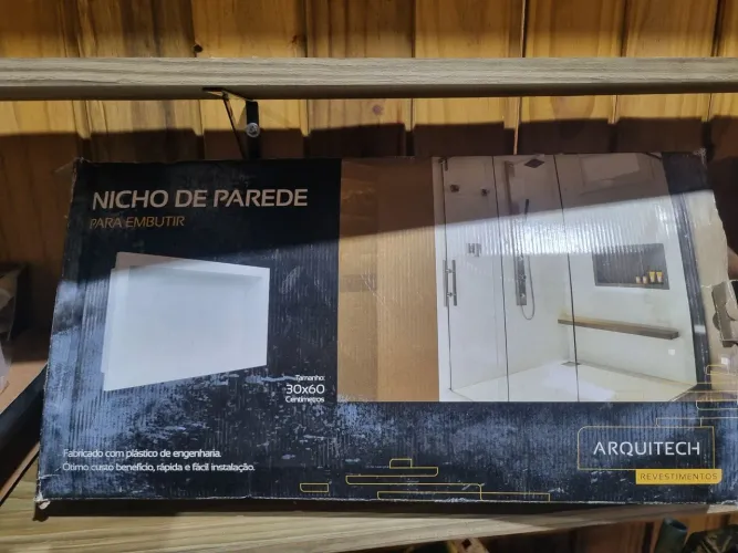 Nicho para embutir na parede