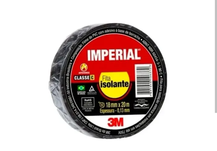 Fita isolante 3M IMPERIAL de 20 metros