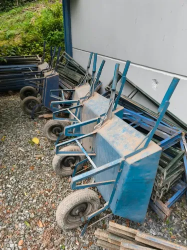 Carrinho de mão Reforçado 70 LITROS - Usado Revisado em ótimo estado - Carrinho Obra