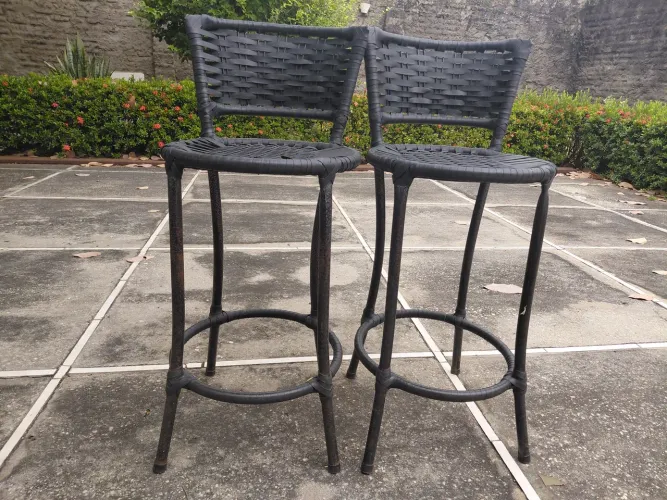 Kit 2 banquetas