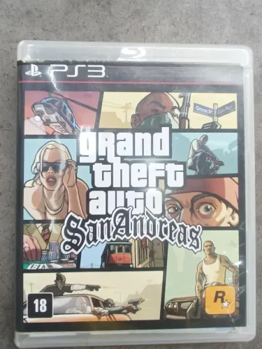 GTA San Andreas PS3 com mapa