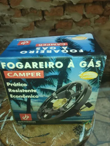 Fogareiro novo e fogão elétrico