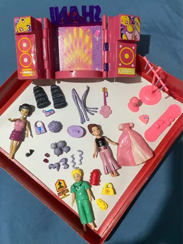 Lote Playset Polly Pocket (Anos 2000)