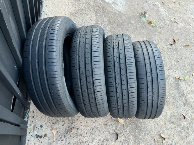 Vendo 04 pneus 185/65/15 continental (usados)