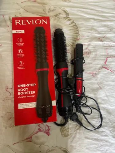 Escova secadora + prancha alisadora