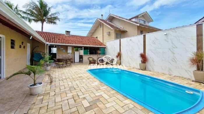 Casa com 3 dormitórios para alugar por dia - Estoril - Guaratuba/PR