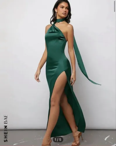 vestido verde - para festas/casamentos