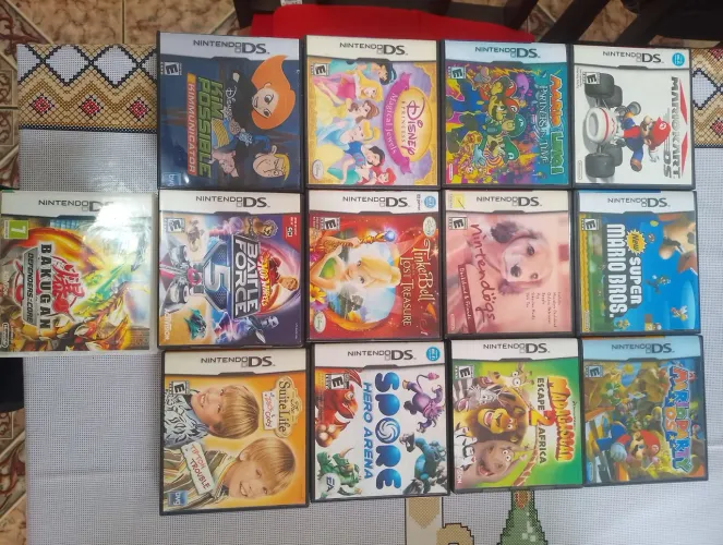 Jogos originais Nintendo DS / DSi tbm servem nos 3DS