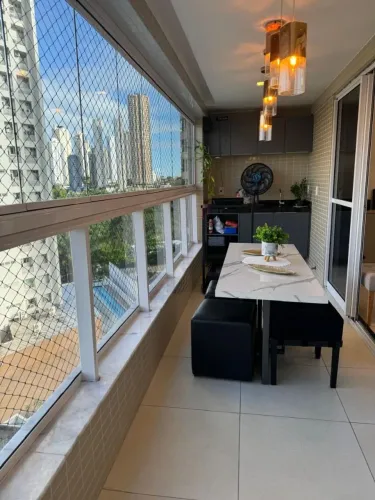 Apartamento com 4 dormitórios à venda, 131 m² por R$ 1.250.000,00 - Miramar - João Pessoa/