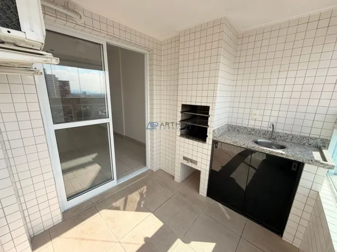 Apartamento à venda em Praia Grande na Guilhermina com 1 Dormitório