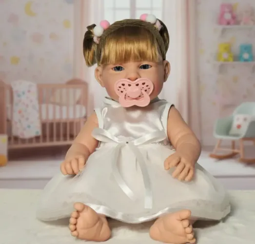OFERTA BONECA REALISTA REBORN 43CM