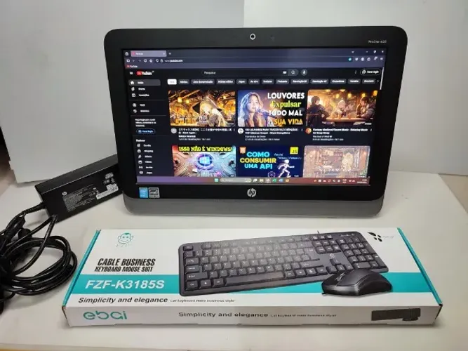 All in One core i3 SSD 240GB completo revisado e com windows 11