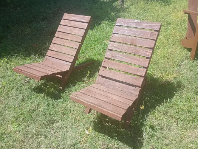 2 cadeiras de bronze pronta entrega 150$