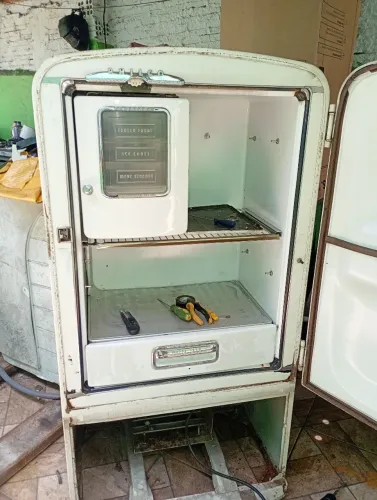 Geladeira retrô