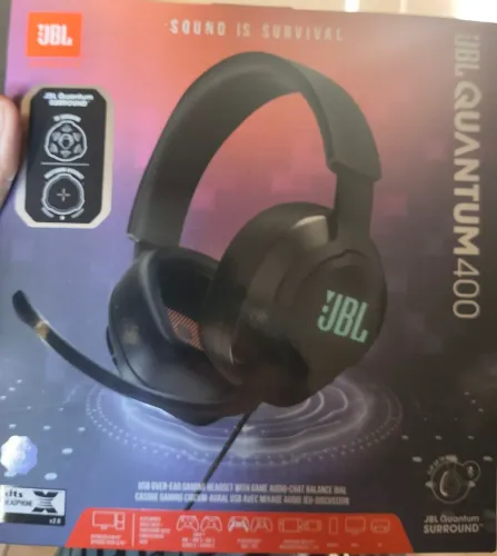 Fone de Ouvido, JBL, Headset Gamer, Quantum 400 - Preto