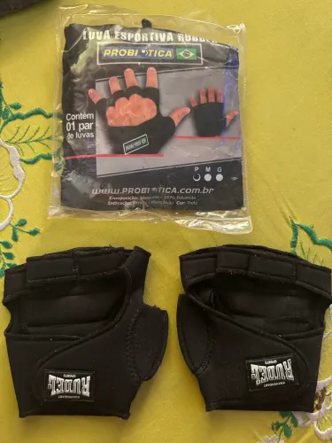 Luva de Musculação Fitness Probiótica - Nova.