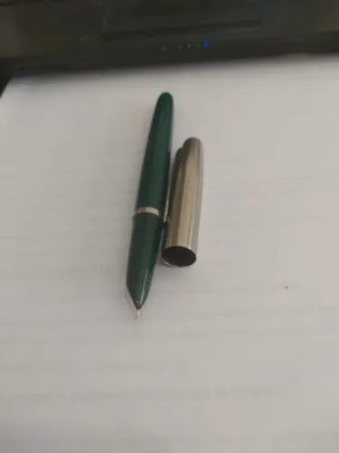 Caneta Parker 21 USA com tinteiro para colecionadores 