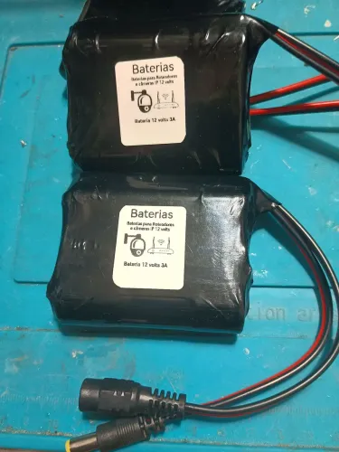 Bateria nobreak 12volts para roteador e câmera ip