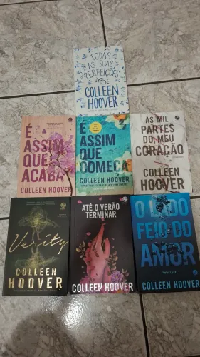 Kit livros Collen Hoover (novos) vendo separado também 