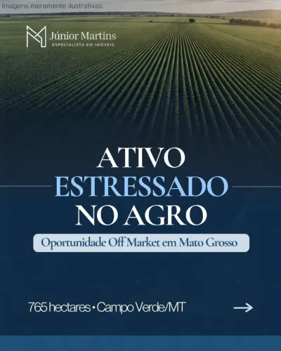 FAZENDA COM DESÁGIO EM CAMPO VERDE -MT