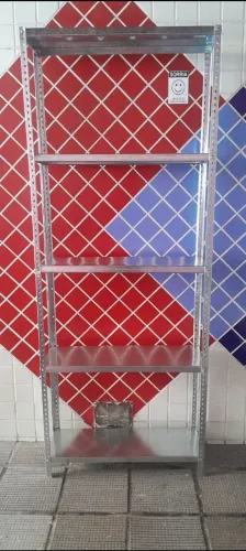 Estante galvanizada 2x80 po 26 de fundo