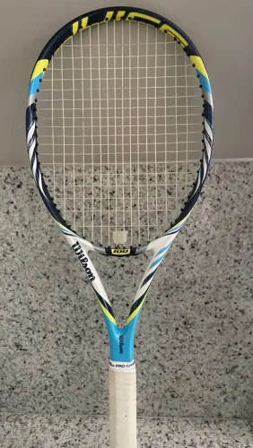 Raquete de tênis Wilson BLX Juiced 100 Amplifeel (304g) - Grip L4 + Capa Original