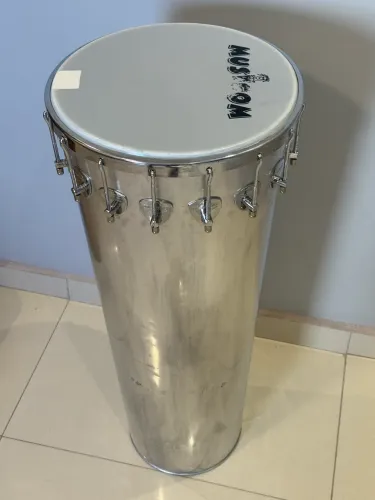 Timbal Contemporânea Alumínio 14? - Ótimo Estado