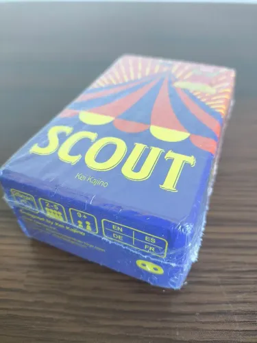 Loja Mundo - SCOUT jogo de cartas LACRADO com manual em inglês Cardgame 2 a 5 jogadores
