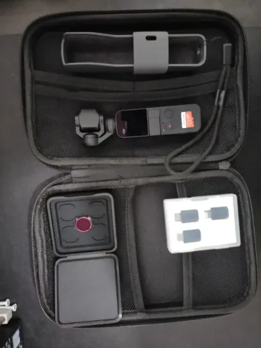 Dji Osmo Pocket 1 - Usada apenas 3 vezes