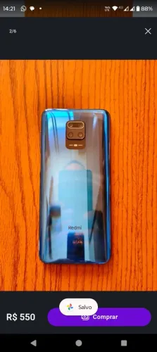 Redmei note 9 pro novinho todo original de fábrica