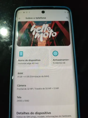 Celular Motorola Edge 40 neo