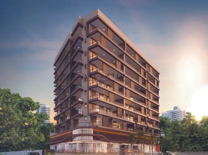 Apartamento no Condomínio Castanheiras Residence com 3 quartos e 121,74 m² - Praia da Cost
