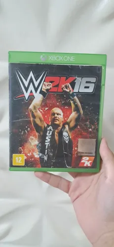 Jogo WWE 2K16 Xbox One Original - Mídia Física Bem Conservada