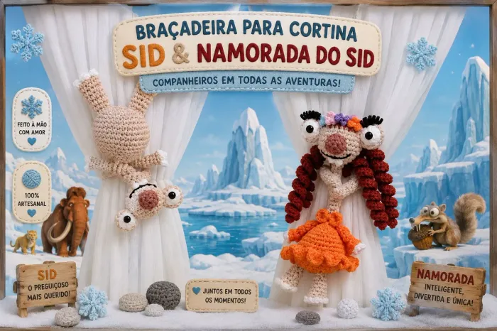 Braçadeira cortina 