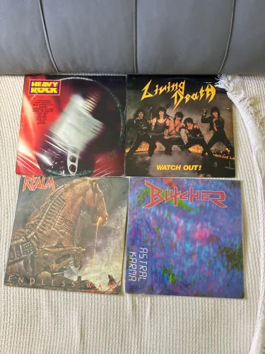 Vinil Heavy e Thrash